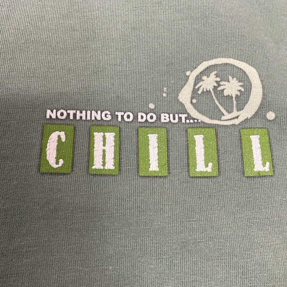 No Bad Days Beachside Short Sleeve T-Shirt Nothing To Do But Chill XL - Picture 10 of 12